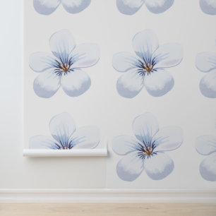 Papel Pintado Texturizado de Pradera de Flores Sil