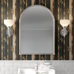 Papel Pintado Tira floral verde y dorada Art Decó<br><div class="desc">Sumérjase en la sofisticación de su espacio con este fondo de pantalla floral de rayas verdes y doradas, con rayas verticales inspiradas en el Art Deco y elegantes acentos metálicos. Los motivos florales simétricos y la lujosa paleta de colores aportan un estilo atemporal y un toque de glamour a cualquier...</div>