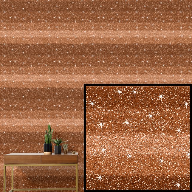 Papel Pintado Tiras marrones oscuros y medianos claros con estre (Subido por el creador)