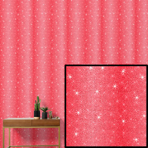 Papel Pintado Tiras rojas oscuras y mediterráneas iluminadas con