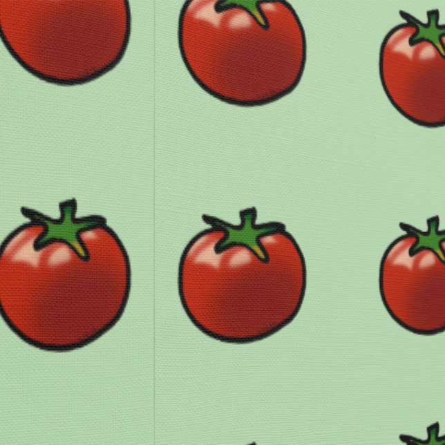Papel Pintado tomate rojo retro (Costura)