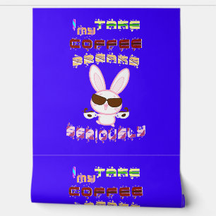 Papel Pintado Tomo en serio mis descansos para el café