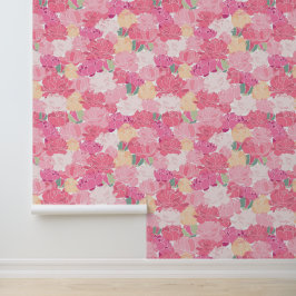Papel Pintado Tonos rosados brillantes