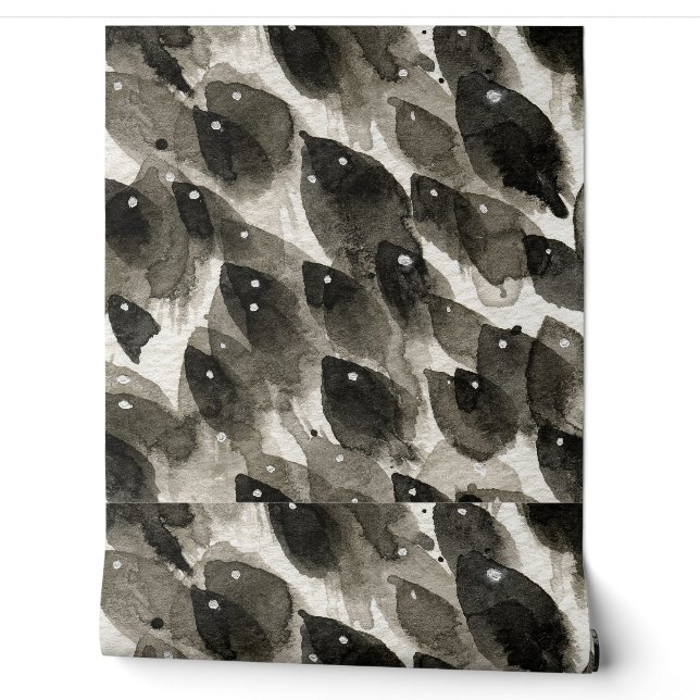 Papel Pintado Tormenta de Peces (Desenrollar)