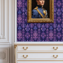 Papel Pintado Torneado Encantado Damask Princescore