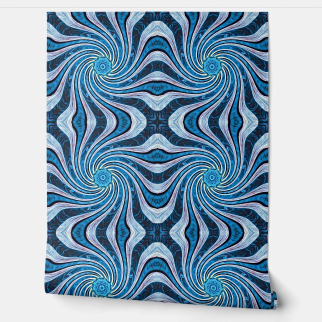 Papel Pintado Toro de flores (Desenrollar)