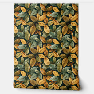 Papel Pintado Torta de color agua naranja salvia amarilla caída