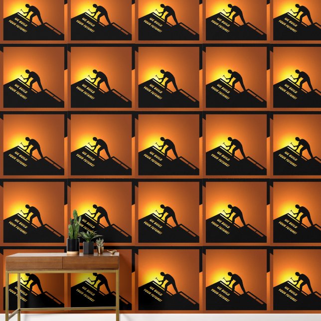 Papel Pintado Trabajo de techo (Pasillo)