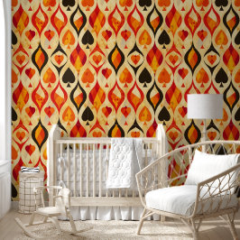 Papel Pintado Trajes de tarjetas retro