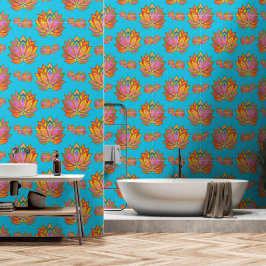 Papel Pintado Tranquil Lotus Dreams