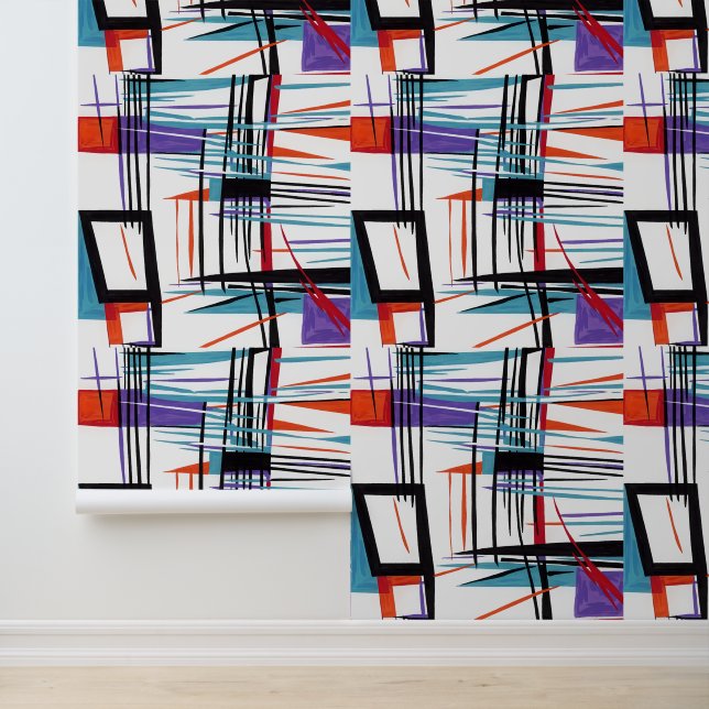 Papel Pintado Transformar tu espacio con arte abstracto moderno (Solicitud)