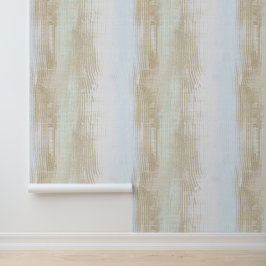 Papel Pintado Trazado de textura de color beige claro de tira ve