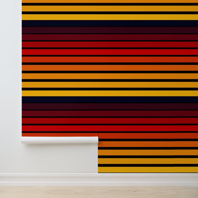 Papel Pintado Trazo de puesta de sol (Solicitud)