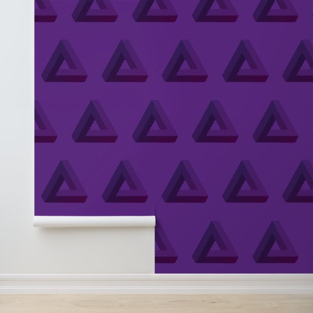 Papel Pintado Triángulo de Penrose (Estilo: 1) (Solicitud)