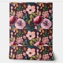 Papel Pintado Tropical Flower Paradise–Bright Colorful Botanical