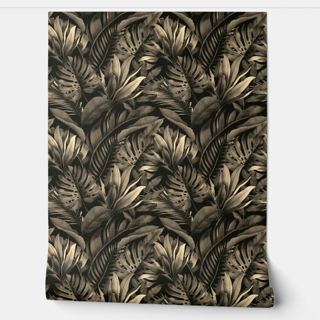 Papel Pintado Tropical Leaves (Desenrollar)