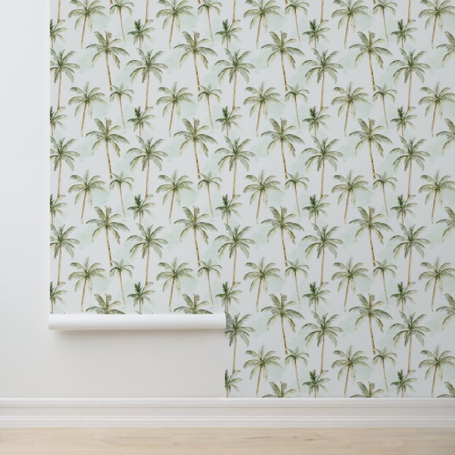 Papel Pintado Tropical Palm Trees (Solicitud)