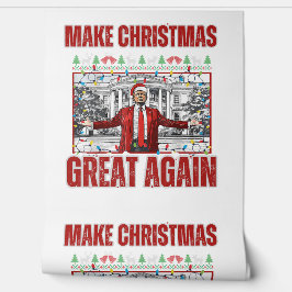 Papel Pintado Trump vuelve a hacer grandes a los Navidades