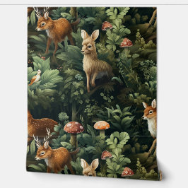 Papel Pintado Twilight Forest Friends Botanical