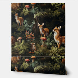 Papel Pintado Twilight Forest Friends Botanical
