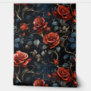 Papel Pintado Twilight Thorns Botanical