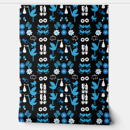 Papel Pintado Twin Boy Stalk Delivery Blue