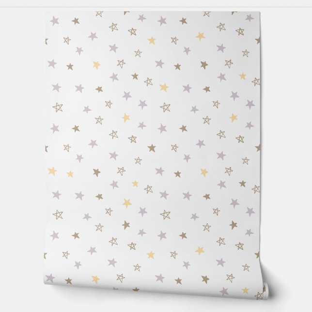 Papel Pintado Twinkle, Nursera de Estrella Pequeña Twinkle (Desenrollar)
