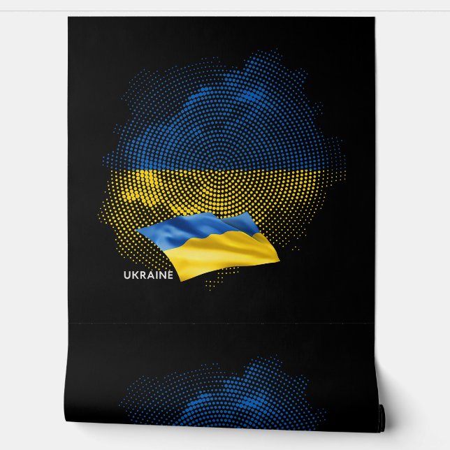 Papel Pintado Ukraine flag (Desenrollar)