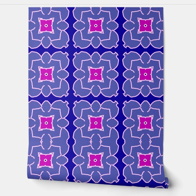 Papel Pintado Un clásico multicolor vibrante "Ratti_Creative_Art (Desenrollar)