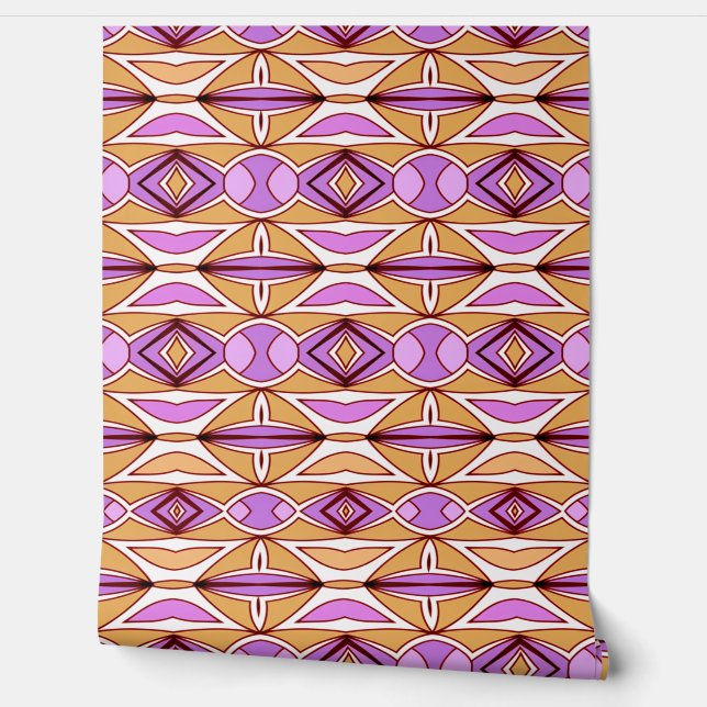 Papel Pintado Un clásico multicolor vibrante "Ratti_Creative_Art (Desenrollar)