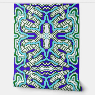 Papel Pintado Un clásico vibrante multicolor "Ratti_Creative_Art