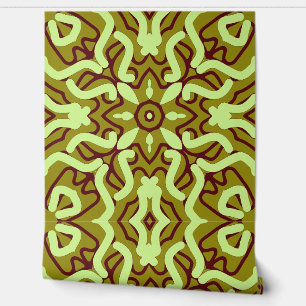 Papel Pintado Un color verde vibrante "Ratti_Creative_Arts"