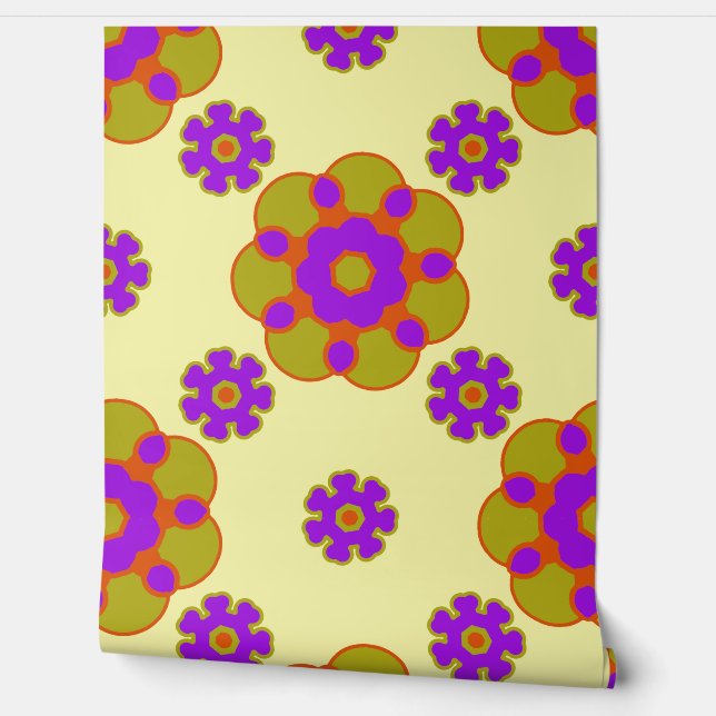 Papel Pintado Un día soleado en flor (Desenrollar)