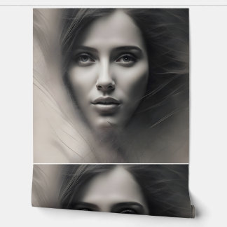 Papel Pintado Un esbozo de cara