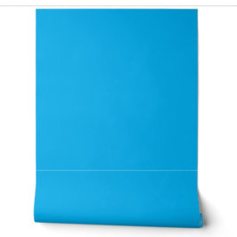 Papel Pintado Un fondo azul sólido vibrante llena el marco
