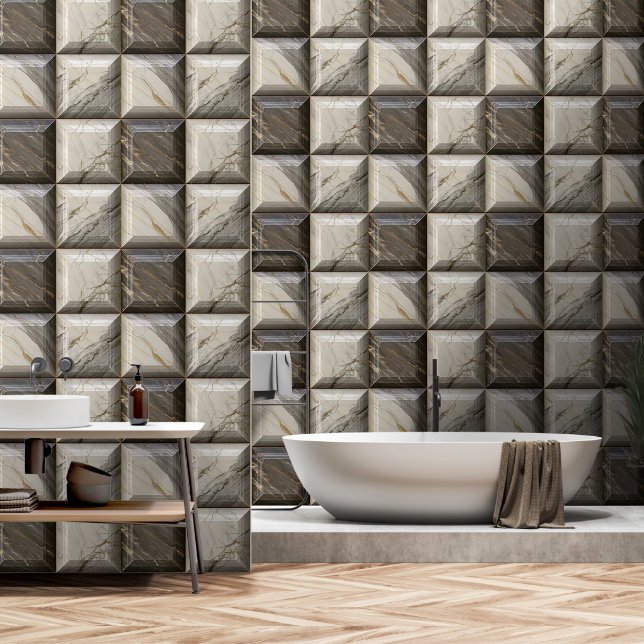 Papel Pintado Un Mármol mural para ti (Baño)