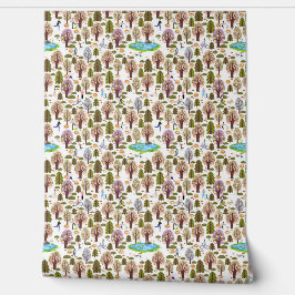 Papel Pintado Un Paseo Por El Parque