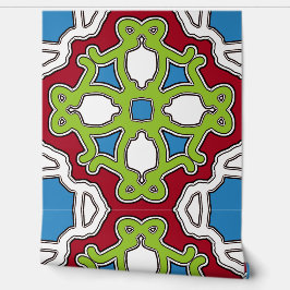 Papel Pintado Un vibrante multicolor "Ratti_Artes_Creativas"