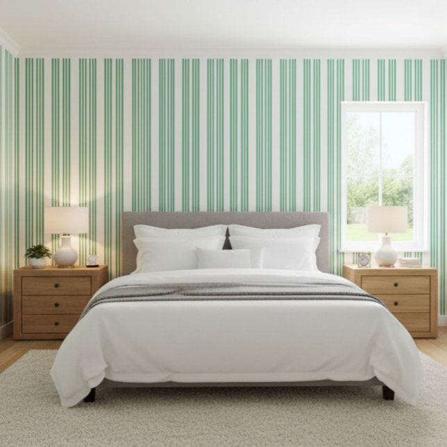 Papel Pintado Una moderna rayada verde  (Subido por el creador)