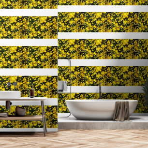 Papel Pintado Una multitud de Mamáes amarillas