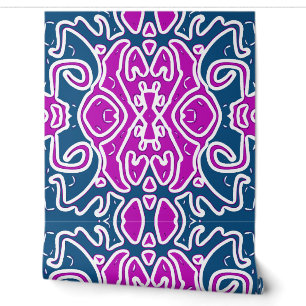 Papel Pintado Una vibrante pantalla multicolor "Ratti_Creative_A