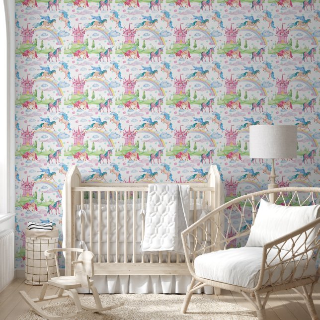 Papel Pintado Unicorn Fantasy Worlds (Niños)