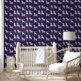Papel Pintado Unicornio