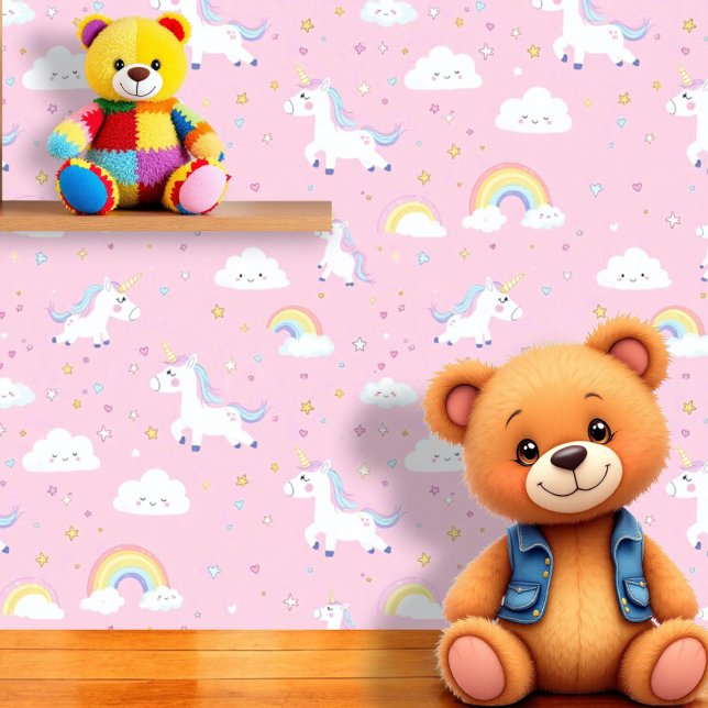 Papel Pintado Unicornio arcoiris encantado (Subido por el creador)