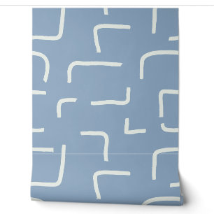 Papel Pintado Urban Geo   Cobalt Cool   Blender Total