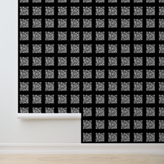Papel Pintado URL personalizada de plantilla de código QR única