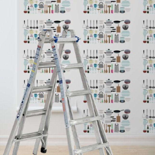 Papel Pintado Utensilios de cocina con papel de escritorio Peel  (Subido por el creador)