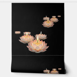 Papel Pintado Velas de baño de spa