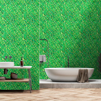 Papel Pintado Vena foliar variada de bosque sin costuras