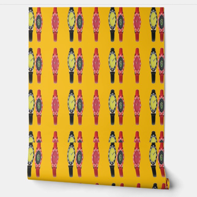 Papel Pintado VER El tiempo amarillo (Desenrollar)